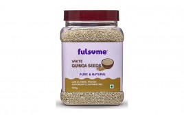Fulsome White Quinoa Seeds   Plastic Jar  700 grams